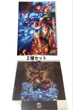 鬼滅の刃 入場者特典 第9弾クリアスタンド 第3弾キービジュアルイラストボード