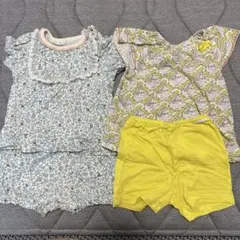 moimoln モイモルン トップス　ブルマ　4点セット　80