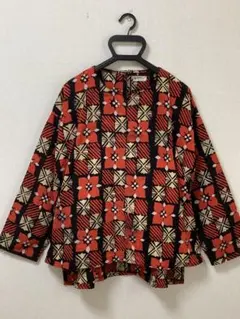 着物リメイクシャツブラウス