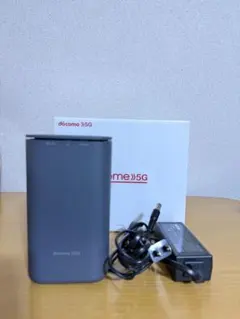 Docomo Home 5G HR01 ルーター 本体＋電源アダプター 美品