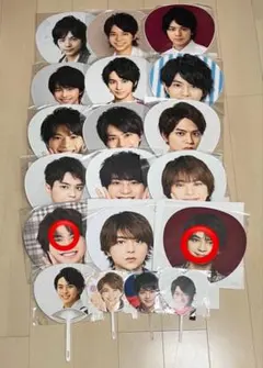 SexyZone timelesz 中島健人 うちわ ペンライト まとめ売り - メルカリ