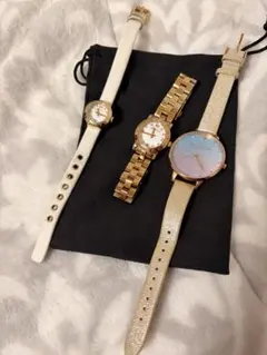 Marc Jacobs アナログクォーツ時計 3点セット