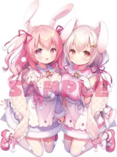 うさ城まに　アクリルフィギュア　パスケース　イラストカード うさ城まに アクリルフィギュア パスケース イラストカード - メルカリ
