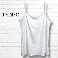 I・N・C ホワイト キャミソール インナー 大きいサイズ シンプル ベーシック