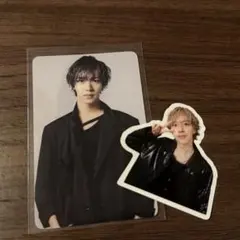 IMP.松井奏 グッズ2点セット ステッカー フォトカード