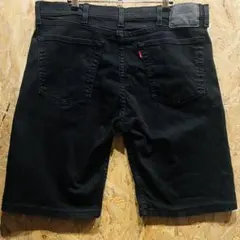 メキシコ製 Levi's リーバイス 505 ブラックデニム ショーツ W38のサムネイル