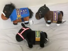サラブレッドコレクション　ぬいぐるみ　G1ファンファーレなど　3点セット