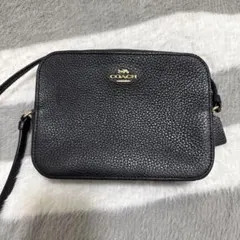 coach ショルダーバック　カメラバッグ　ブラック