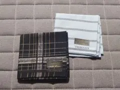 TRUSSARDI トラサルディ メンズハンカチ 2枚のサムネイル
