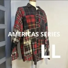 AMERICAS SERIES アウター 厚め　LL メンズ　ジャンパー　シャツ