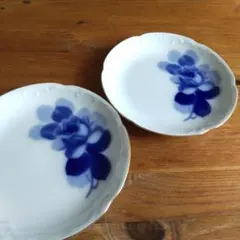 未使用品　大倉陶園　5枚組　ブルーローズ27cm  ミート皿 大倉陶園］ブルーローズ(8011) 26cmミート皿 | ノリタケ食器公式