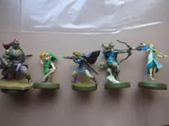 【kenken様専用】 ゼルダの伝説シリーズ 任天堂 amiibo 5体セット