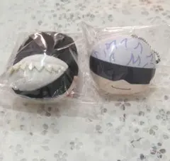 呪術廻戦　のるキャラマスコット おまんじゅうにぎにぎマスコット　五条悟