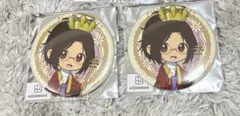 進撃の巨人 プリンセスカフェ ハンジ 缶バッジ セット
