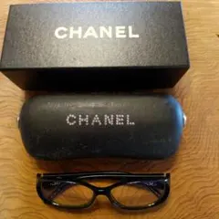 良品✨CHANEL メガネ 5002 ココマーク ブラック セルフレーム - メルカリ