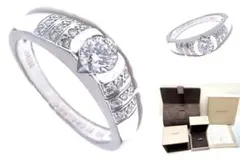 ギャラ付き 完備　ショーメ　フィデリテ ダイヤ リング　VS1　0.30ct