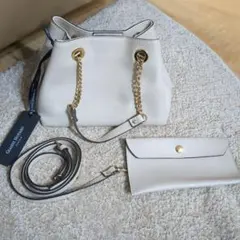 新品未使用】GIANNI NOTARO 2WAYショルダーバッグ本革レザーのサムネイル