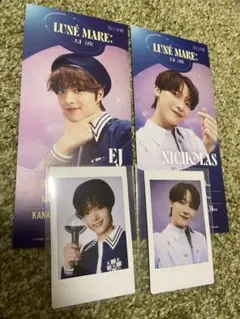 ＆TEAM ニコラス ウィジュ コンイズ ピクチャーチケット チェキ セット