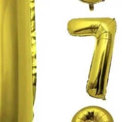 半額⭐️大きい 数字7バルーン バースデー パーティー 誕生日 風船 飾り