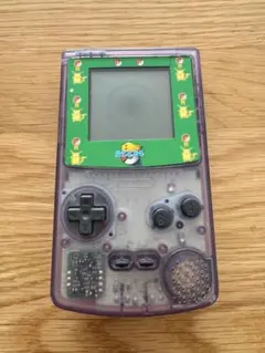 ゲームボーイ クリアパープル ポケモン (ジャンク品)