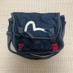 エヴィス　EVISU デニム ショルダーバッグ 古着のサムネイル