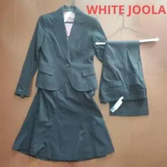 美品3点セット ホワイトジョーラ レディーススーツ