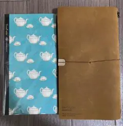 トラベラーズノート　ジャーナル カラー5種　リフィル プランナー　ティーセット