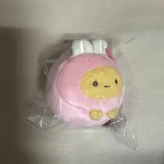 すみっコぐらし　和菓子 ぶらさげ ぬいぐるみ　うさぎ　えびふらいのしっぽ