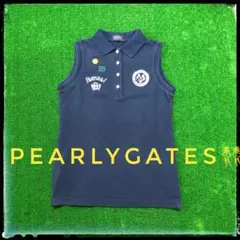 値下げ中❣️パーリーゲイツ　レディースゴルフウェア　ノースリーブシャツ