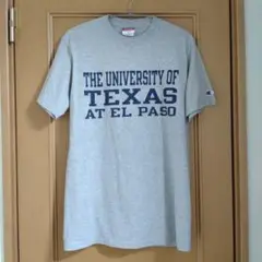 【Used】 チャンピオン テキサス大学エルパソ校 クルーネックTシャツ M