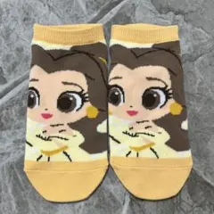 ディズニー ベル 靴下 キッズ