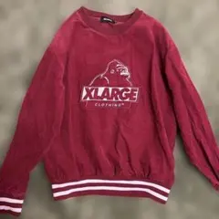 XLARGE 赤 クルーネック トレーナー