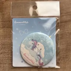 シナモロールカフェ 缶バッジ ノベルティ　大阪のサムネイル