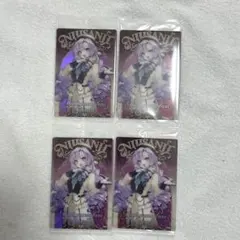 にじさんじ ウエハース カード 壱百満天原サロメ 4枚