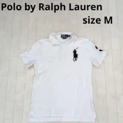 294○ Polo by Ralph Lauren ポロシャツ ホワイト Mのサムネイル