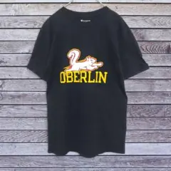 チャンピオン Champion US古着 オーバリン大学 カレッジ Tシャツ S