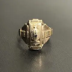 は*け様 1934年製 ヴィンテージ カレッジリング 10K バルフォア社11号 1934年製 ヴィンテージ カレッジリング 10K バルフォア社11号 - メルカリ