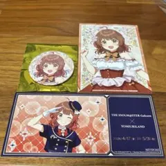学園アイドルマスター よみうりランド はなびより 缶バッジ 特典 雨夜