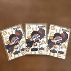 プロ野球チップス2025 バファローズ マスコットカード 3枚セット