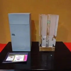 HOYAクリスタル花瓶 モダンデザイン