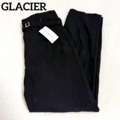 新品タグ付 GLACIER センタープレス テーパードパンツ 黒 Honeys