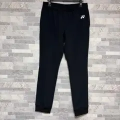 YONEX スウェットパンツ ジョガーパンツ ウォームアップ ブラック XO