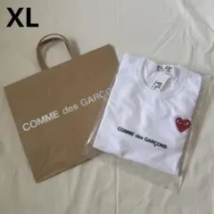 PLAYCOMME des GARÇONS赤ハートワンポイントロンT新品タグ付のサムネイル