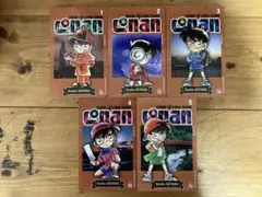 名探偵コナン漫画1,2,3,4,5巻　ベトナム語conan vietnamese