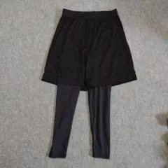 【岡本株式会社】ショートパンツ付きレギンス ＬＬ～３Ｌ