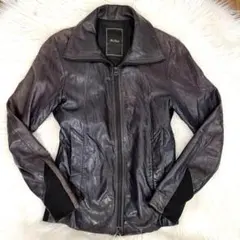 新品未使用 TETE HOMME シングルライダース ラムレザー L ブラック 楽天市場】ラムレザーシングルライダースジャケット／テットオム