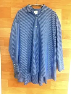 美品　栗原はるみ kurihara harumi シャツ　ストライプ