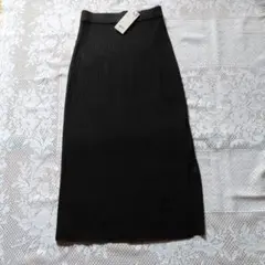 UNIQLO ブラック リブタイトスカート S