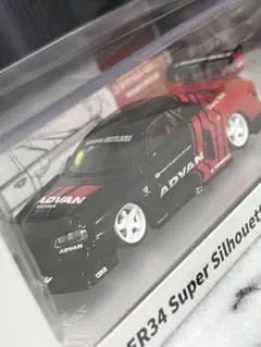 CM MODEL LBWK スカイラインER34 スーパーシルエット（アドバン）