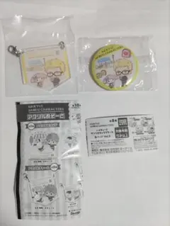 ハイキュー!! サンリオ アクリルチャーム 缶バッジ 月島蛍 マイメロディ